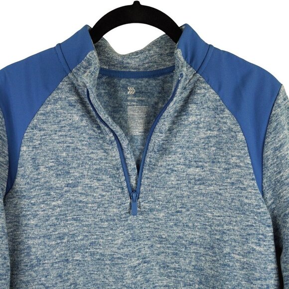 NWT All In‎ Motion XL 16 Blue Sweater Fleece Pullover For Boys - Picture 3 of 6
